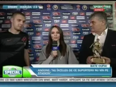 Andone l-a premiat pe Moti, omul meciului: Bine ca NU am luat gol astazi!
