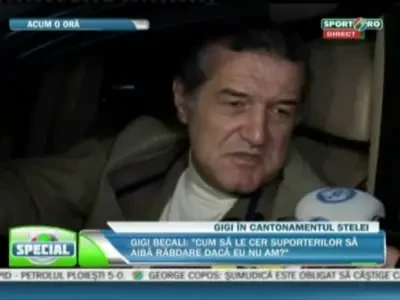 Gigi: Doar eu fac LEGEA la Steaua! Un singur antrenor strain poate veni la echipa!