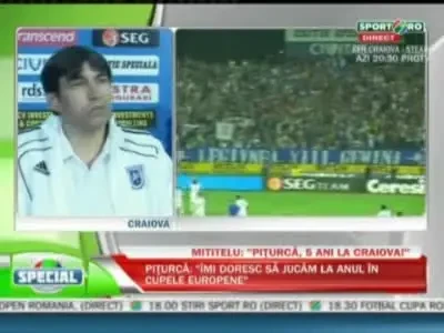 Piturca: Lui MM ii sta bine in functia actuala... DE CURVA! Nu stiu ce a facut el la Steaua sau Urziceni