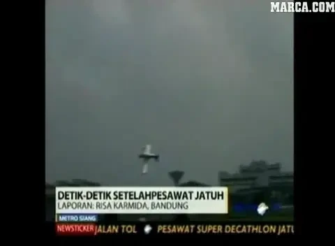 VIDEO / Tragedie cu public! Un avion s-a prabusit la un spectacol aerian in Indonezia: