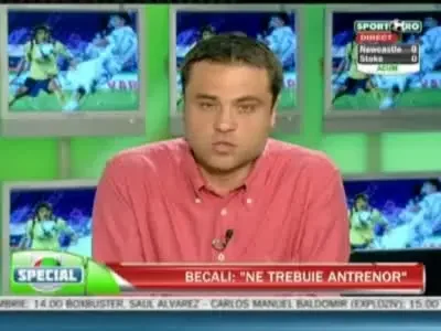 Gigi Becali in direct la Sport.ro