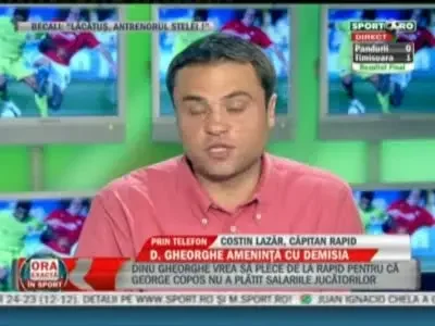 Pleaca Dinu Gheorghe? Costin Lazar se revolta: Mi-e teama ca se strica atmosfera si ratam Europa!