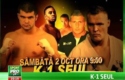 Ghita si Catinas sunt aproape de Yokohama! Doar Romania si Olanda au cate 2 luptatori la K-1 Seul: