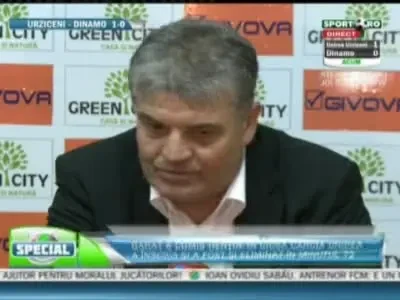 Fanii i-au cerut DEMISIA! Andone: Imi cer scuze! E cel mai prost meci si cea mai mare rusine de la Dinamo!