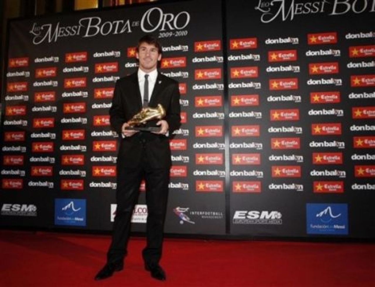VIDEO / Messi a fost incoronat cel mai bun marcator din Europa! Vezi cu ce ghete va juca!_7
