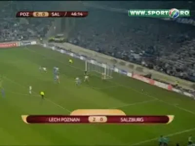 VIDEO! Si-au luat aripi cu Salzburg! Vezi un cap SUPERB in vinclu in Lech 2-0 Red Bull!