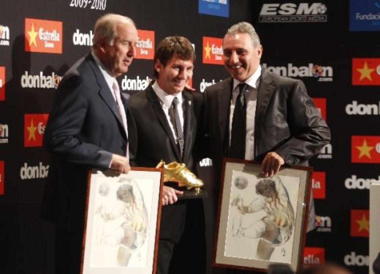 VIDEO / Messi a fost incoronat cel mai bun marcator din Europa! Vezi cu ce ghete va juca!_20
