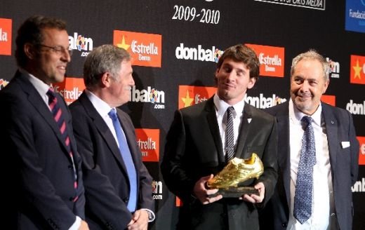 VIDEO / Messi a fost incoronat cel mai bun marcator din Europa! Vezi cu ce ghete va juca!_33