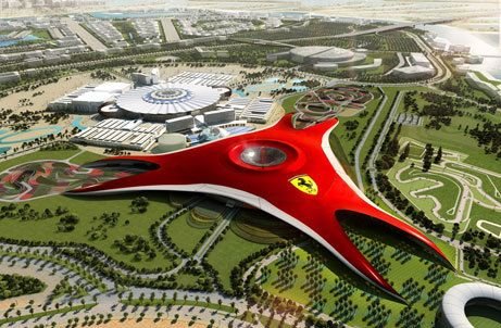 VIDEO FENOMENAL: Dubai in faliment? Vezi cum arata cel mai mare parc tematic acoperit din lume, FERRARI WORLD!_2