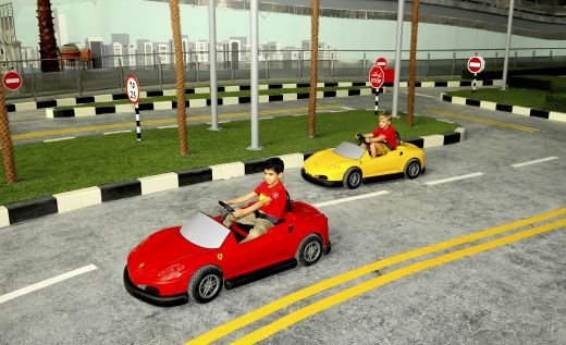 VIDEO FENOMENAL: Dubai in faliment? Vezi cum arata cel mai mare parc tematic acoperit din lume, FERRARI WORLD!_8