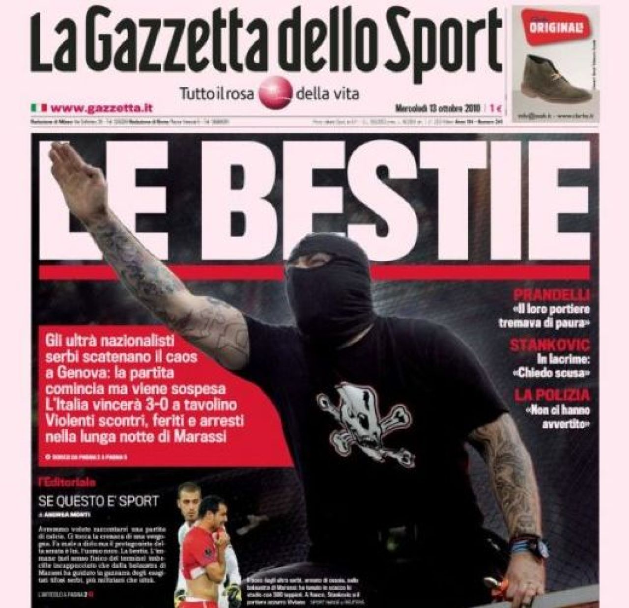 Serbia, exclusa din Europa? Italienii: