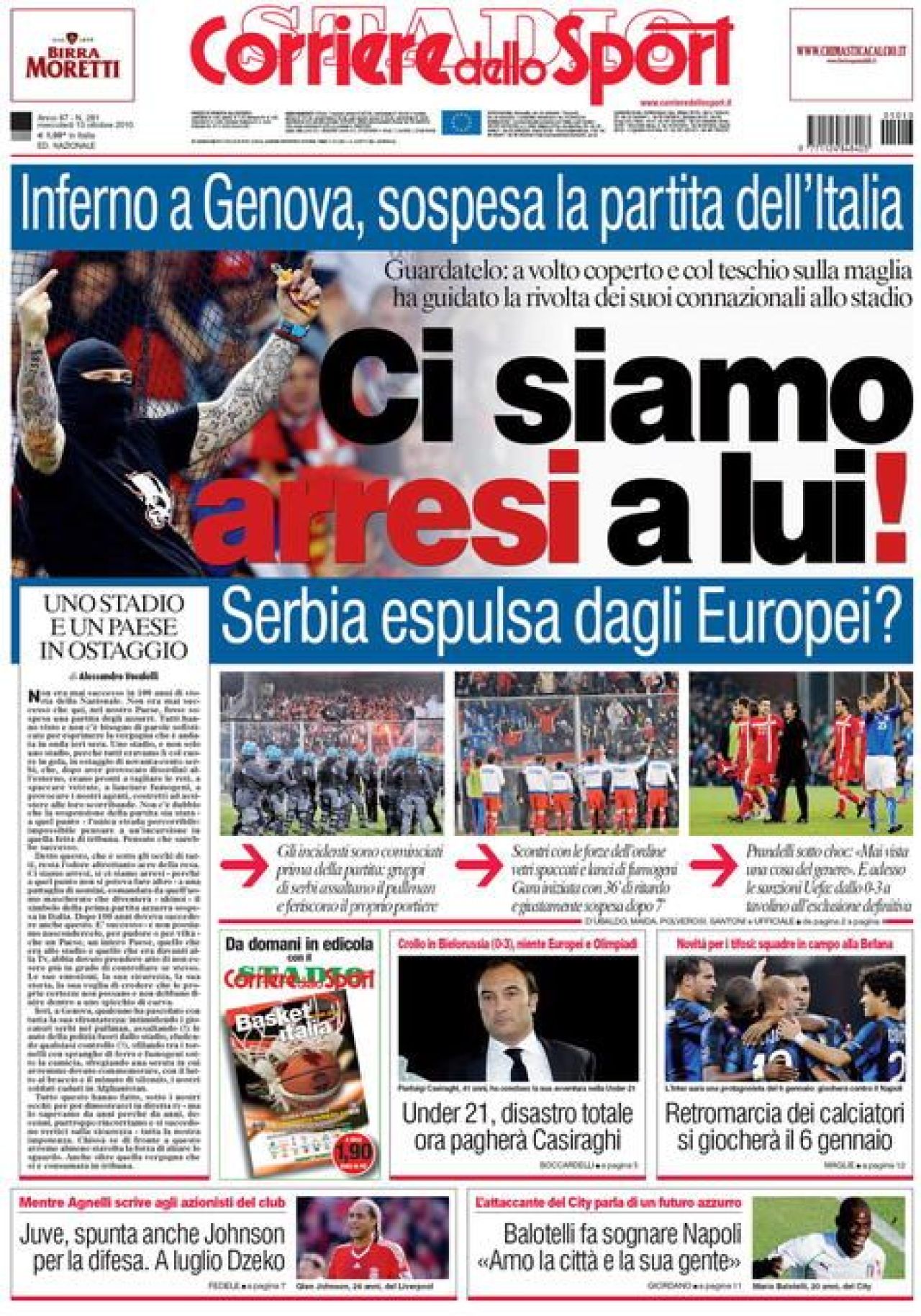 Serbia, exclusa din Europa? Italienii: