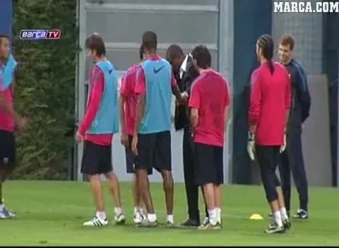 FOTO! Eto o s-a intors la Barcelona!