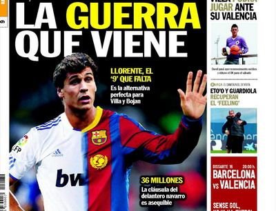 RAZBOIUL ce vine! Barcelona si Real Madrid se bat pentru Llorente! Clauza de 36 de mil este maruntis:_3