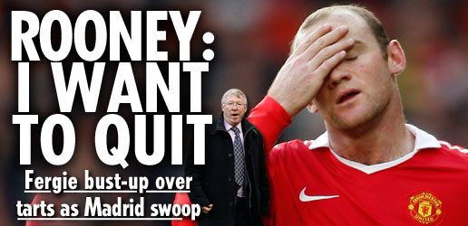 Rooney: Vreau sa plec de la United! Dilema la Real: Pe cine dam afara ca sa il luam?