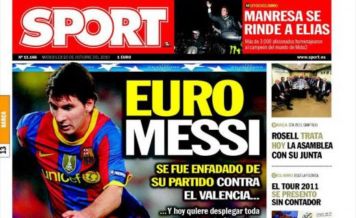 Messi, pe viata la Barcelona: "Moratti a glumit, nu plec la Inter!"