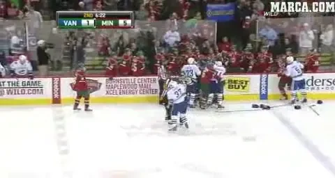 VIDEO / Bataie pe gheata? Prea clasic! Un jucator de hochei a altoit un spectator: