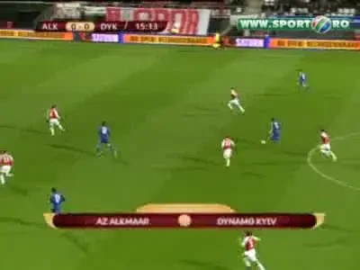 VIDEO / Ce executie a inventat Milevsky! Alkmaar 1-2 Dinamo Kiev! Vezi rezumatul