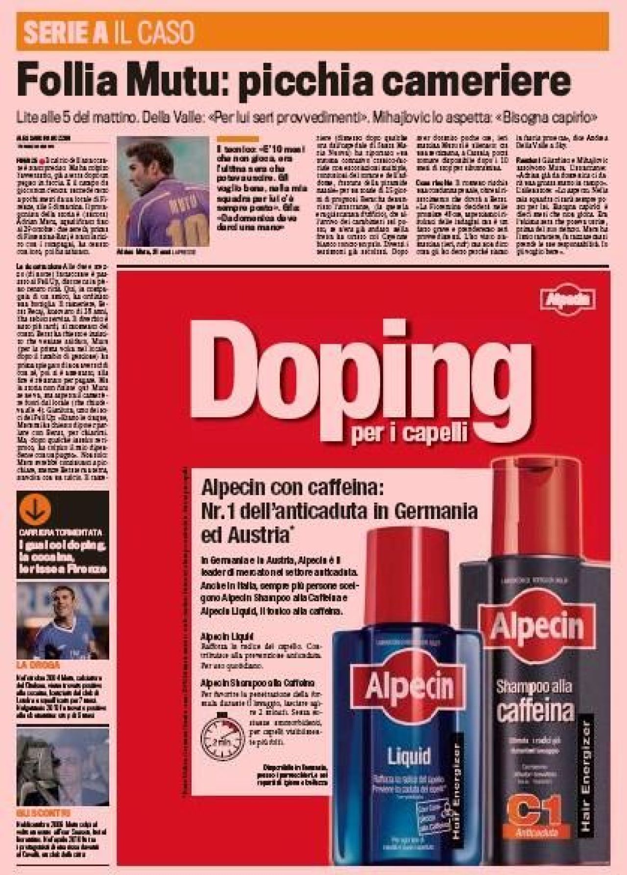 Chelnerul batut de Mutu va sta o luna in SPITAL: Afla in ce hal l-a lasat! Fiorentina decide in 48 de ore ce va pati Mutu!_1