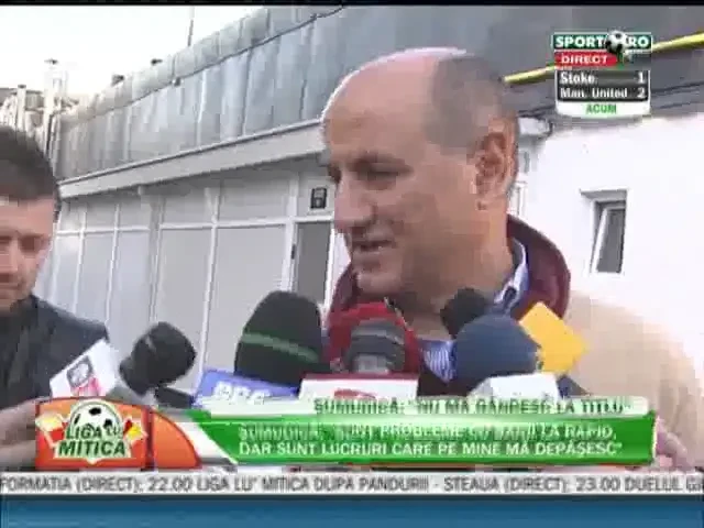 Jucatorii i-au cerut banii lui Copos! Raspunsul: Ii vedeti dupa meciul cu Steaua, nu sunt fericit!