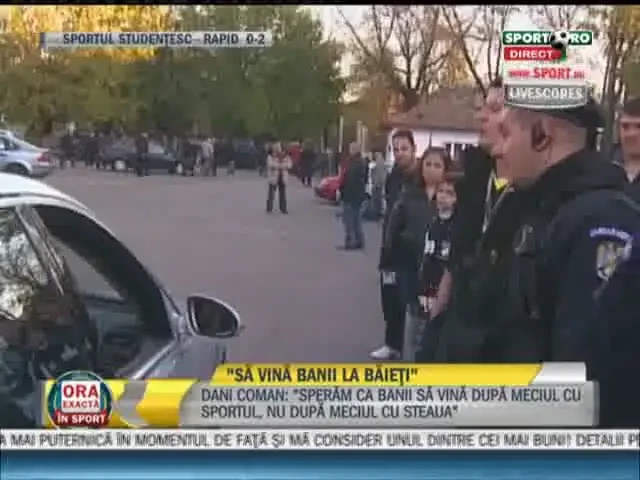 VIDEO De ce nu vine lumea pe stadion la Sportul? Siman, la un pas sa BATA un suporter!