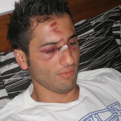 FOTO SOC! Mutu pe urmele lui Bute! Ospatarul BATUT de Mutu:
