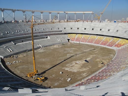 FOTO! Seful lui AC Milan, Silvio Berlusconi va boteza National Arena! Vezi ce s-a construit de 380 de milioane de lei!