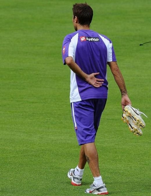 VIDEO! Mutu n-are nicio grija: Vezi ce a facut la ultimul antrenament cu Fiorentina!