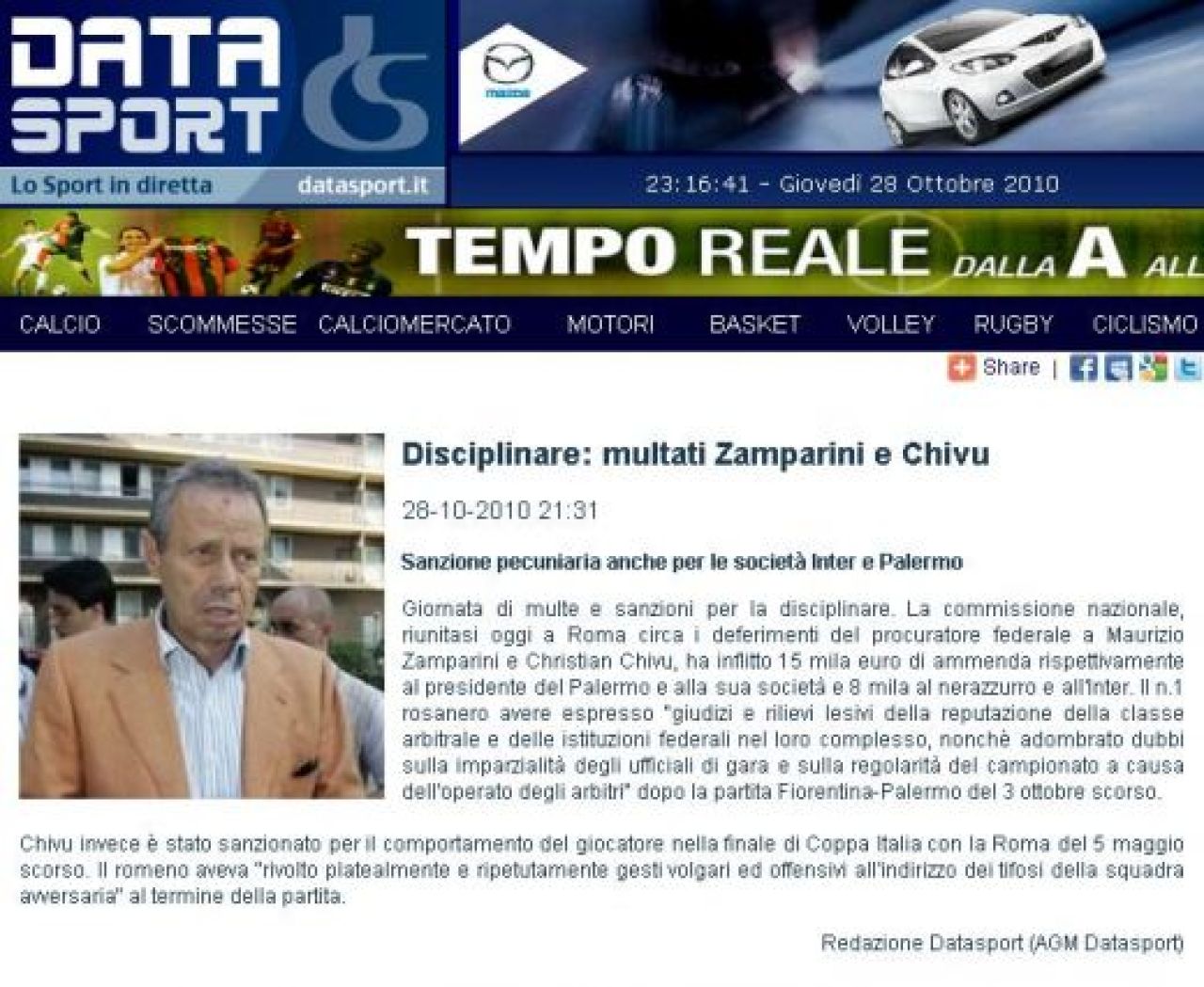 Chivu, AMENDAT pentru injuraturi si gesturi OBSCENE si lasat in afara LOTULUI de Benitez! Vezi cat trebuie sa plateasca!_3