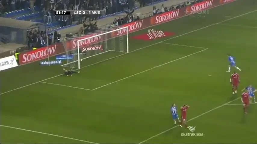 VIDEO / Sutul pe care nici RADARUL nu-l prinde! Vezi ce torpila a reusit mijlocasul lui Lech Poznan: