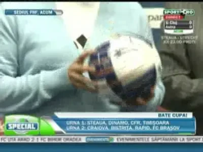 VIDEO / Asta e mingea cu care se va juca in Cupa Romaniei!