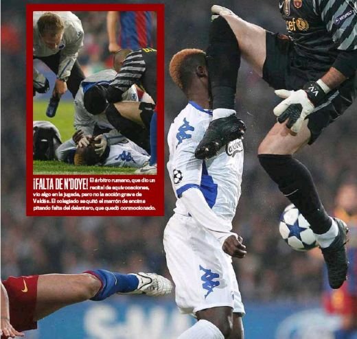 Balaj a primit NOTA 0 dupa meciul Barcelonei: 