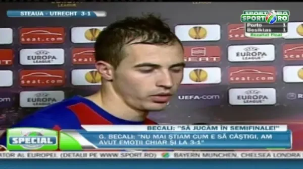 Salvatorul Stelei le promite fanilor calificarea dupa meciul cu Liverpool! Ii putem invinge!