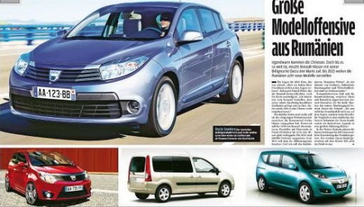 Dacia pregateste OPT modele noi! Vezi cum va arata noua Dacia Citadine de 5000 de euro! FOTO