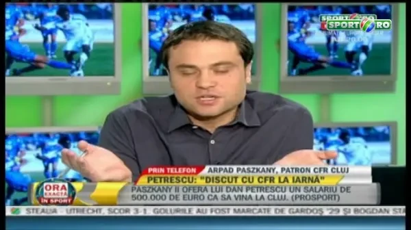 Paszkany: Cartu ramane cel putin pana la vara! Daca ne bate Dinamo am iesit din lupta pentru titlu!