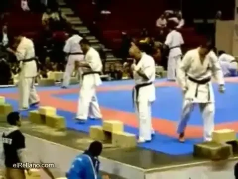 VIDEO: Din ce in ce mai prosti! Uite cum se fac de ras doi karatisti!