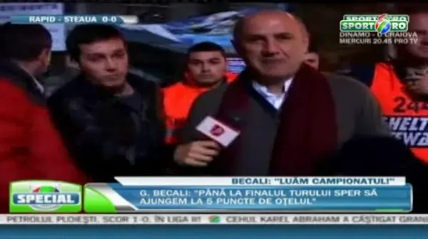 Copos: "Steaua putea sa ne bata, e bun un punct! Va fi care pe care in Cupa!"