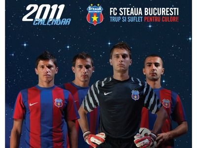 Steaua a lansat calendarul pe 2011! Vezi POZE