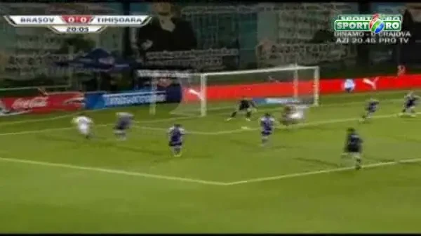 VIDEO Brasov s-a calificat in semifinale Cupei dupa gol din offside! Brasov 1-0 Timisoara! Vezi rezumatul!