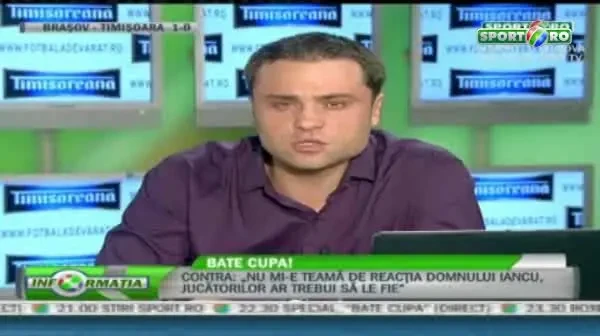 Timisoara, prima infrangere din acest sezon! Iancu: Brasovul a fost echipa mai buna, chiar daca a dat gol din offside!