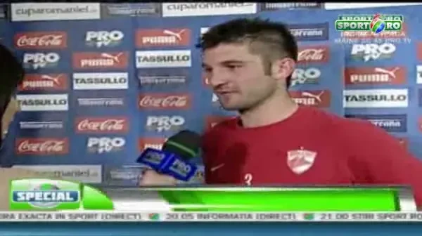 Cristea: Suntem foarte bucurosi! Acum sarbatorim. De maine pregatim meciul din campionat!