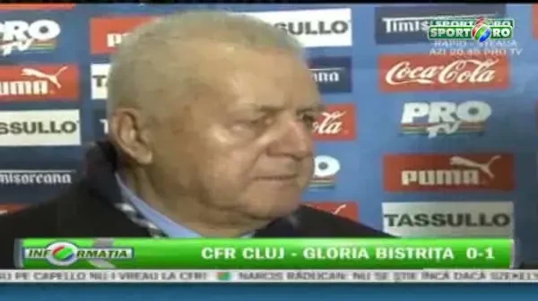 Jean Padureanu: "Am avut noroc, CFR-ul a avut mai multe ocazii! A trebuit sa iau pastile de inima!"