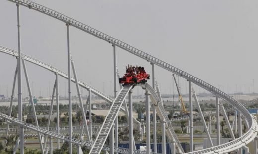 VIDEO / Massa si Alonso s-au dat intr-un montagne-russe care atinge 240 km/h in 4.9 secunde:_12
