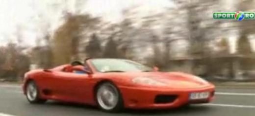Baschetbalistii de la Steaua Turabo s-au plimbat cu un Ferrari de 140.000 euro!