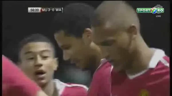 Bebe a reusit prima dubla pentru Manchester United!