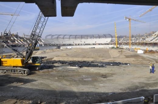 Noul stadion din Cluj costa cu 10 milioane de euro mai mult! FOTO: Cluj Arena incepe sa semene cu macheta!_23