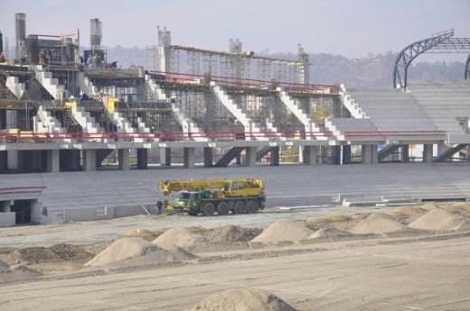 Noul stadion din Cluj costa cu 10 milioane de euro mai mult! FOTO: Cluj Arena incepe sa semene cu macheta!_25