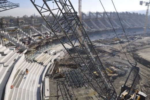Noul stadion din Cluj costa cu 10 milioane de euro mai mult! FOTO: Cluj Arena incepe sa semene cu macheta!_38