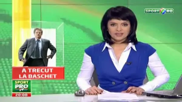 VIDEO / Boloni a fost SEF de galerie la baschet! 2000 de oameni l-au aclamat: