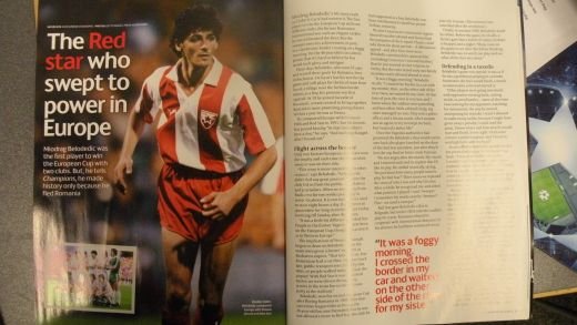 Belodedici, vedeta in UEFA Champions League Magazine! 